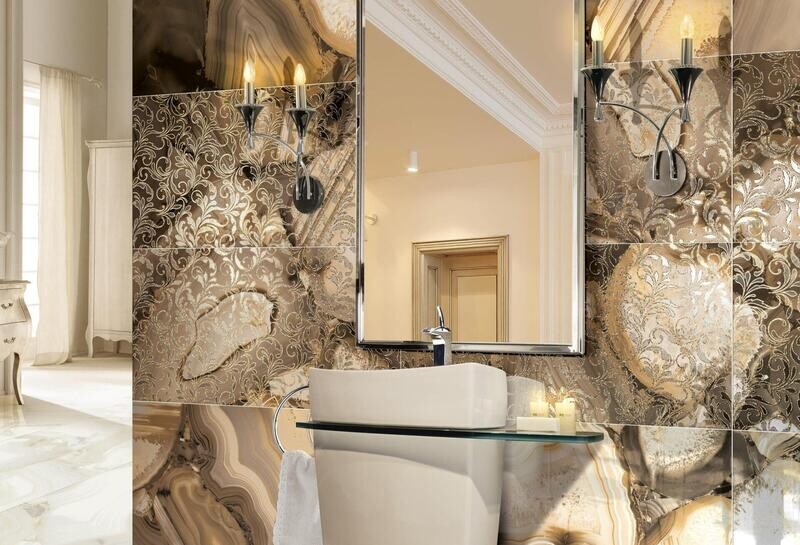 Grato Ambra Polished Porcelain Tiles 600 x 1200 x 10 mm (Price per m2)