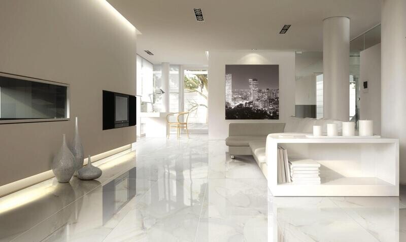 La Agata Pearl Polished Porcelain Tiles 600 x 1200 x 10 mm (Price per m2)
