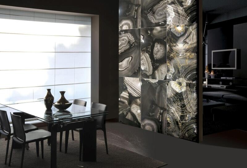 La Agata Dark Polished Porcelain Tiles 600 x 1200 x 10 mm (Price per m2)