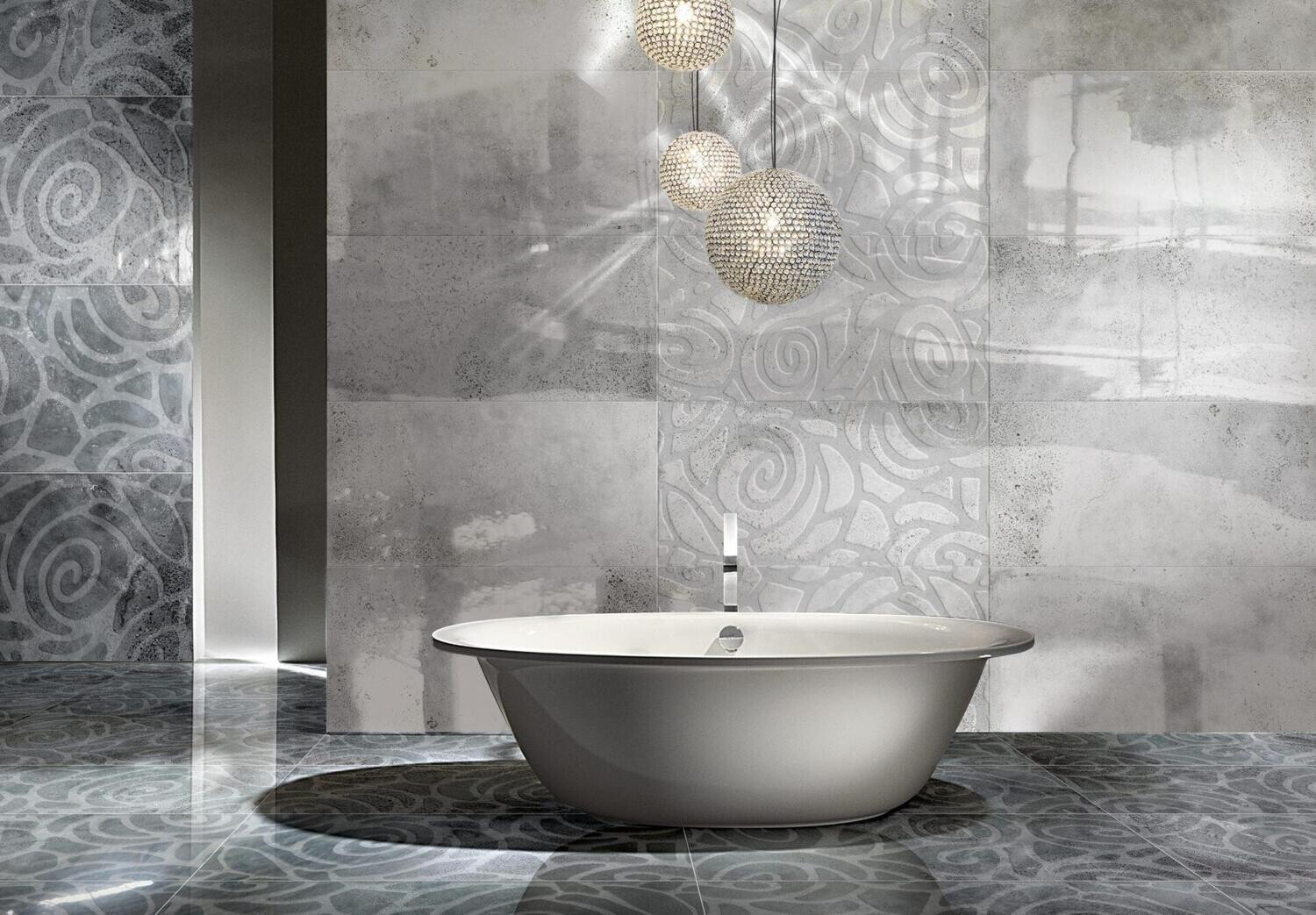 Voyage Silver Porcelain Tiles (Price per m2)