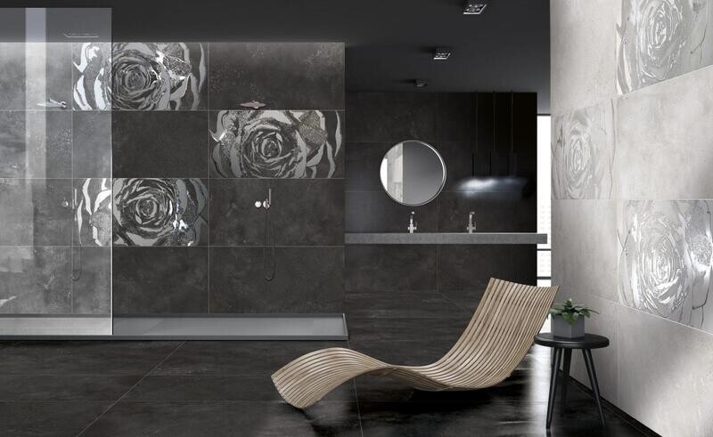 Voyage Metal Black Porcelain Tiles (Price per m2)
