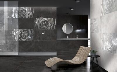 Voyage Metal Black Porcelain Tiles (Price per m2)