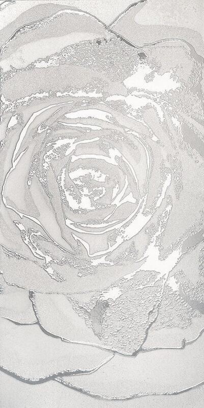 Moonstone Rose Silver Porcelain Tiles (Price per Tile)