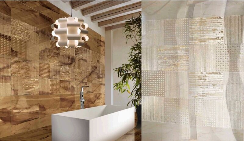 Mercury Gold Sand Porcelain Tiles (Price per Tile)