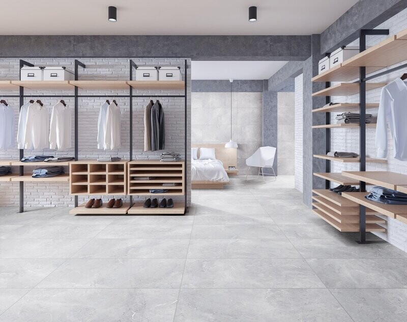Sicilian Blanco Matt Porcelain Tiles 600 x 1200 x 10 mm (Price per m2)