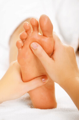 Ayurveda Bein- und Fußmassage