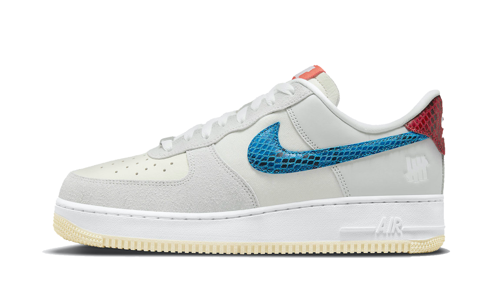Nike Air Force 1 Low Undefeated 5 On It Dunk vs. AF1