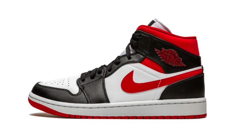 Air Jordan 1 Mid Gym Red Black White