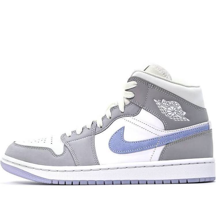 Jordan 1 mid Aluminium Wolf Grey