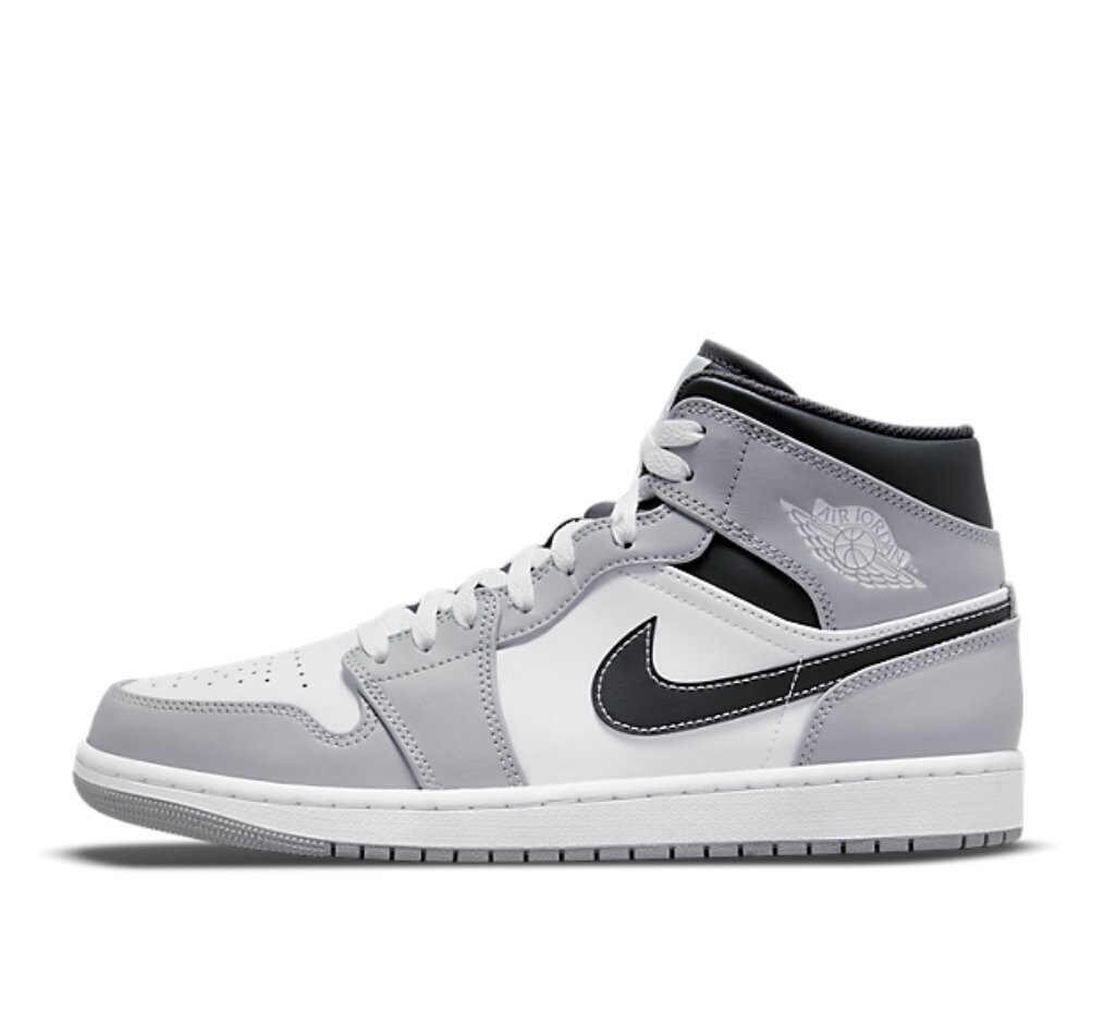 Jordan 1 Mid Light Smoke Grey Anthracite