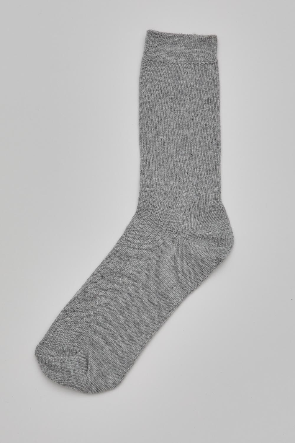 Носки из хлопка серого цвета