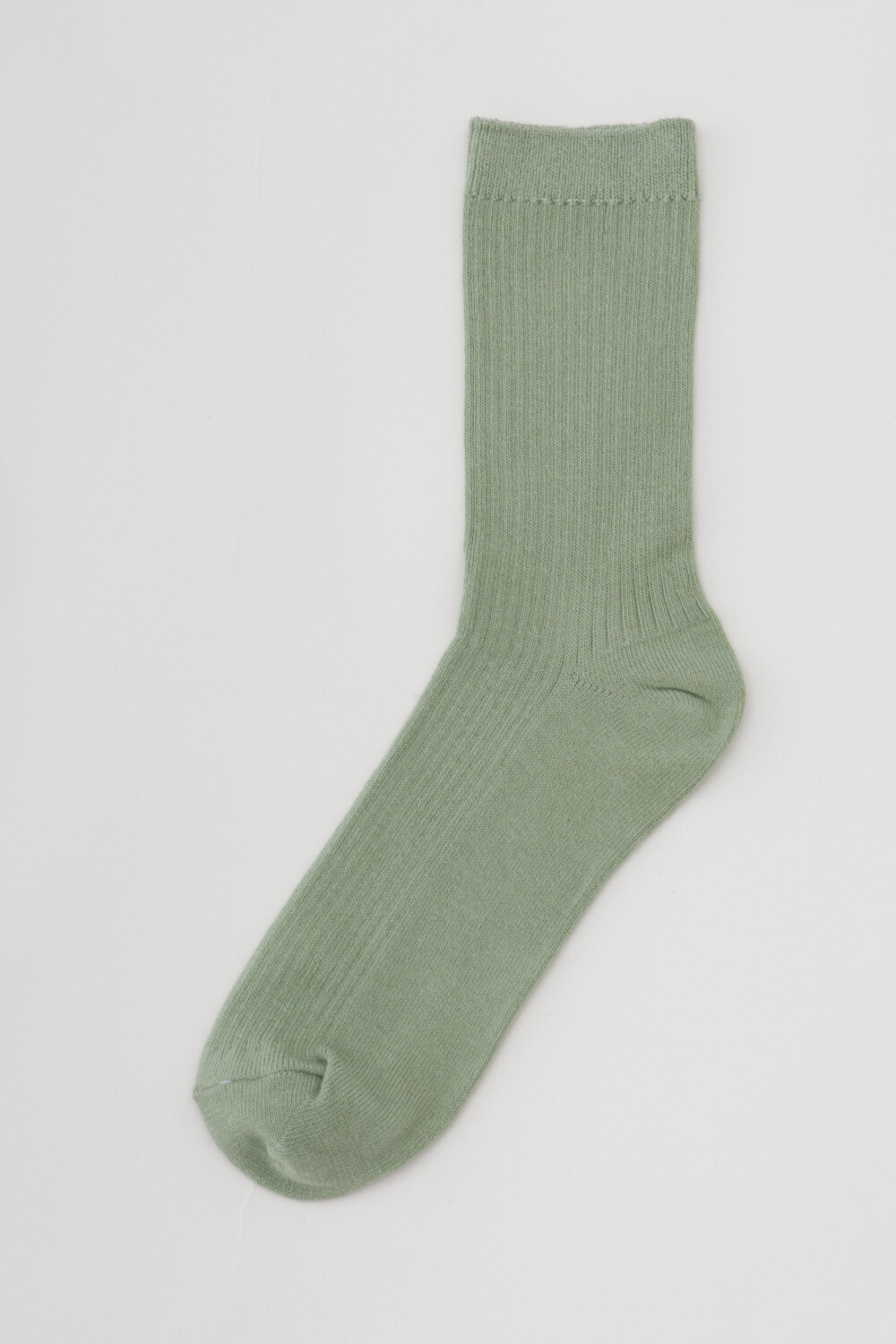 Носки из хлопка оливкового цвета