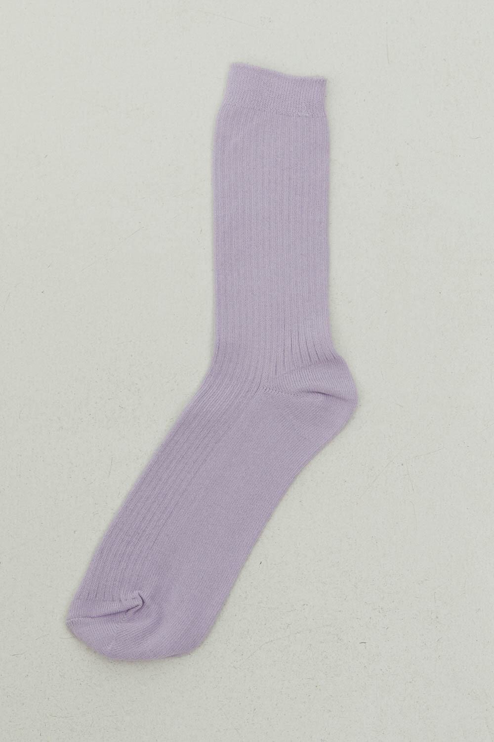 Носки из хлопка сиреневого цвета