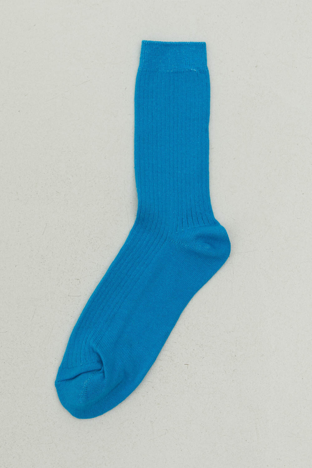 Носки из хлопка небесно-голубого цвета