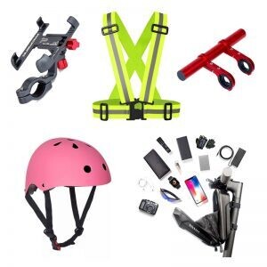 casque et accessoire protection pour trottinette et vélo