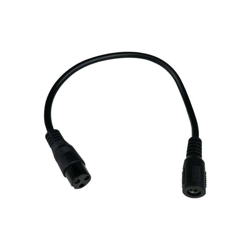 Ligne convertisseur GX16-3P femelle - DC 5.5 2.5mm mâle