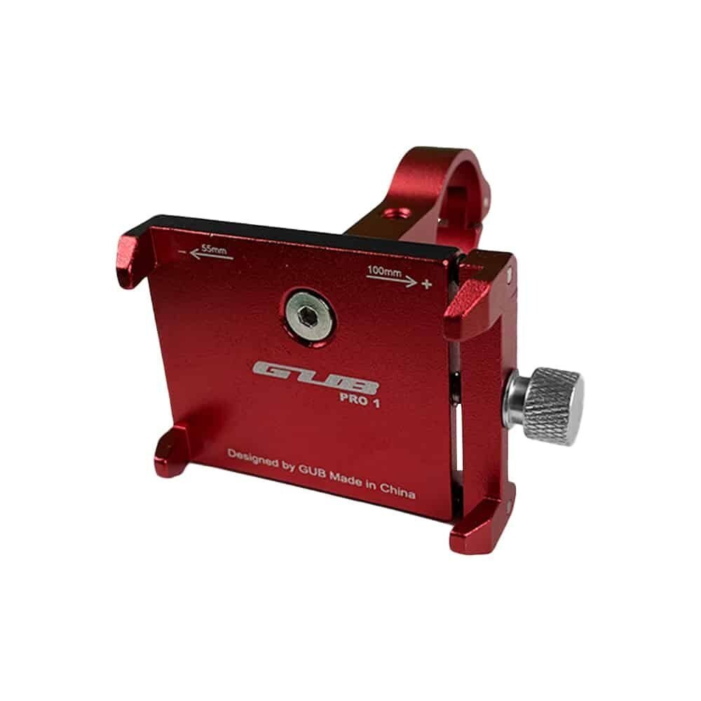 Support téléphone GUB Pro 1 Rouge