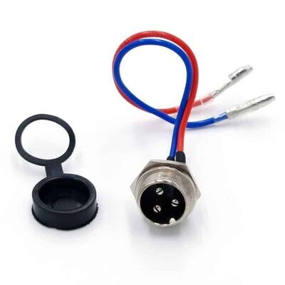 Port de charge Connecteur 3 pins GX16 Port de charge Connecteur 3 pins GX16