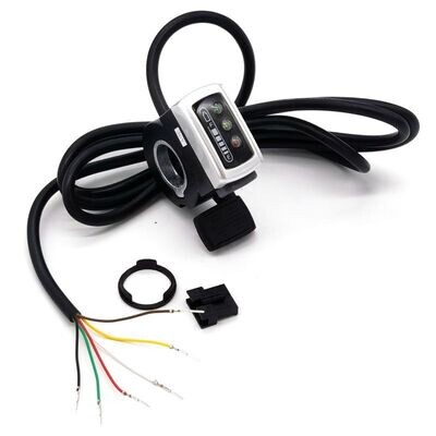 Accélérateur avec indicateur de batterie (36v/48v) - Accélérateur trottinette avec indicateur de batterie (36v/48v) -