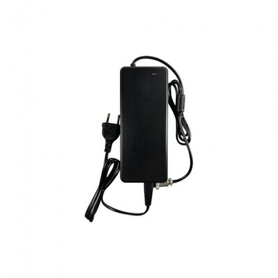 Chargeur 54.6V 2A Pour Batterie Lithium 48V - Compatible Scooter Et Vélo électrique, Protection Surchauffe, Connecteur 5.5x2.1mm, Garantie 2 Ans