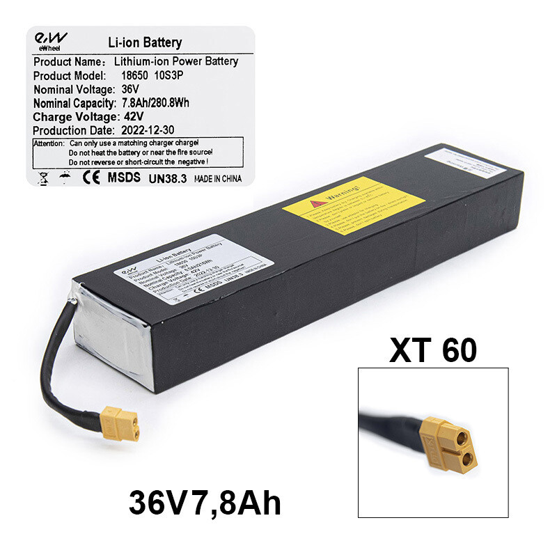 Batterie 36V 7,8Ah pour Kugoo S1 : Performance et Fiabilité Accrues