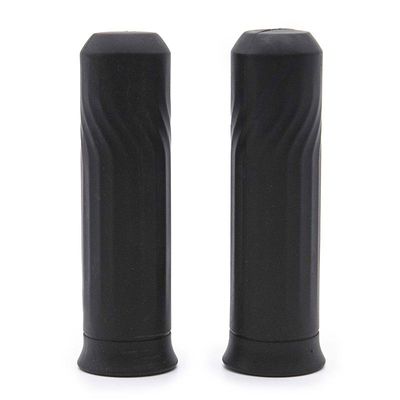Poignées en silicone noir pour NIU - 2 pcs