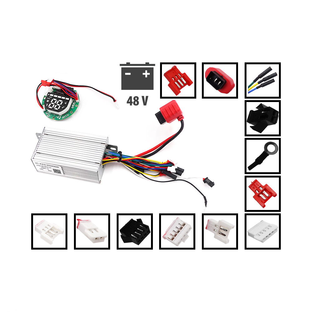 Kit Contrôleur Tout-en-un Pour Trottinette électrique Ducati - Écran MW95 + Câbles - Remplacement Facile - Améliore Les Performances