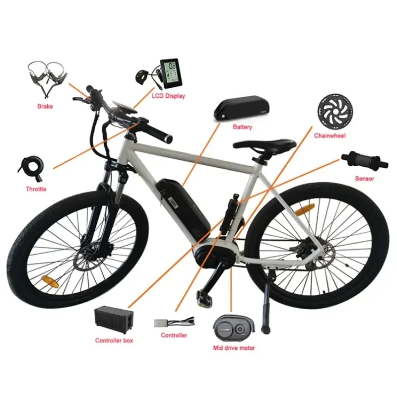 Lot De Pièces Détachées Vélo, Diverses, Neuves Avec Traces De Stockage