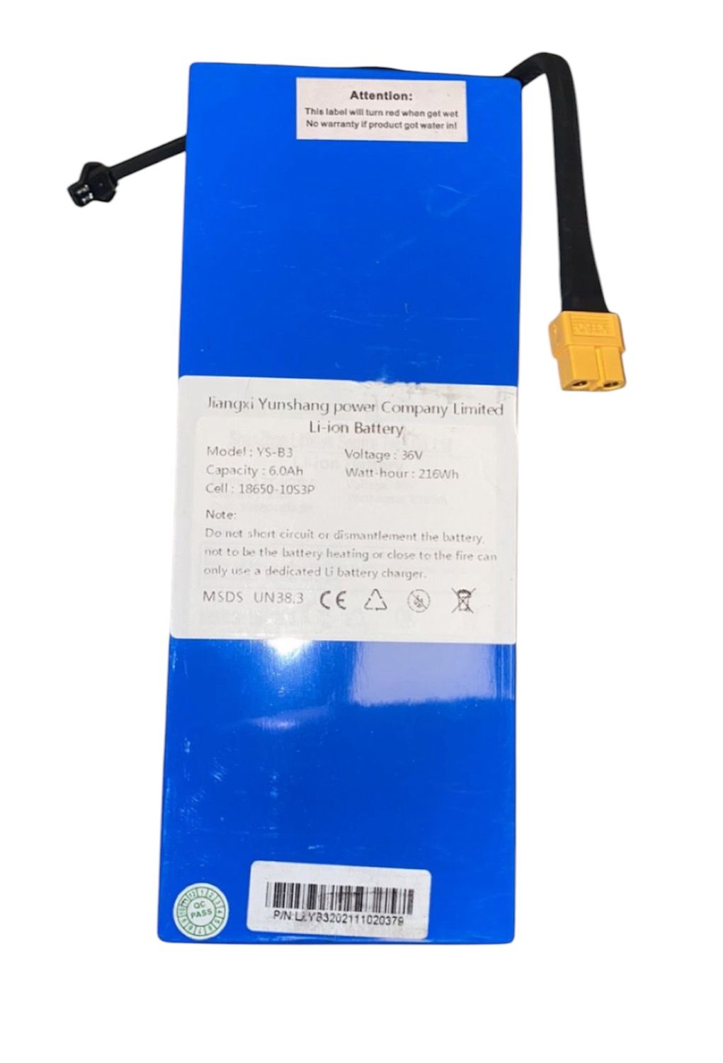 Batterie Draisienne Moovway B3