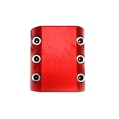 Collier serrage potences Dualtron 6 vis (Rouge) Collier serrage potences Dualtron 6 vis (Rouge)