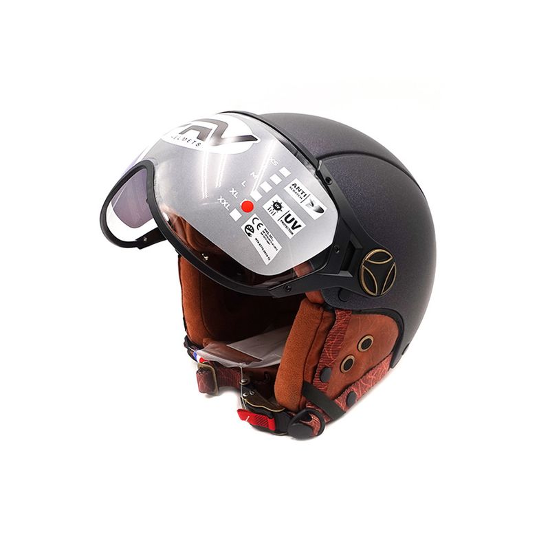 Casque JET FRV vert mat caméléon (taille XS à XXL) (M)