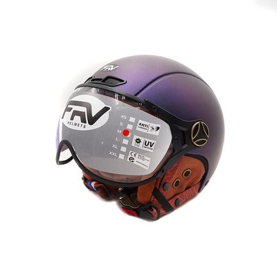 Casque JET FRV bleu mat caméléon (taille XS à XXL) (L)
