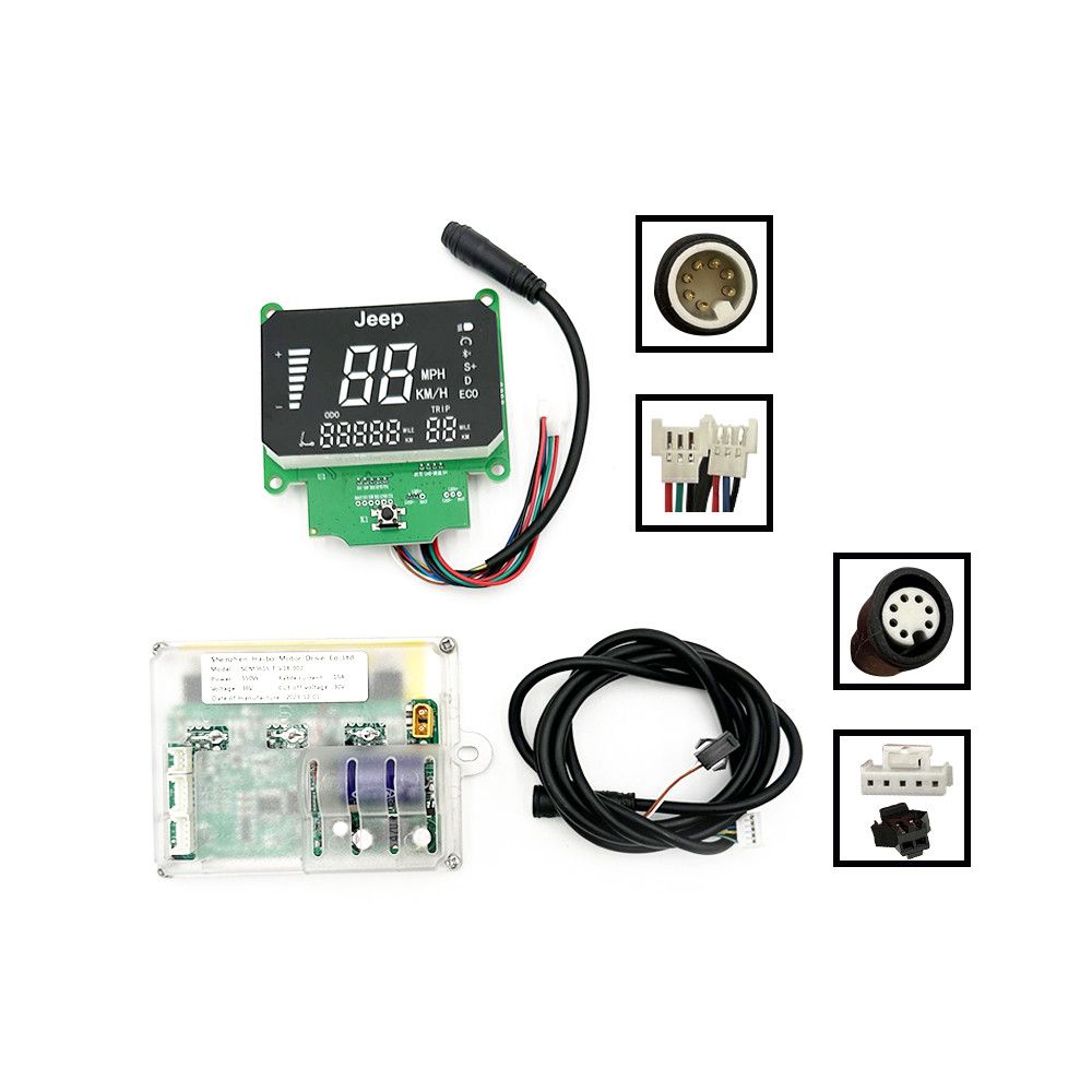 Kit display et controleur 36V Jeep Urban Camou