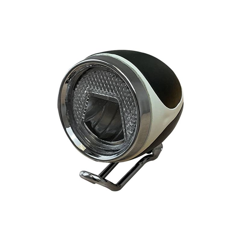 Lampe LED et klaxon avant noir