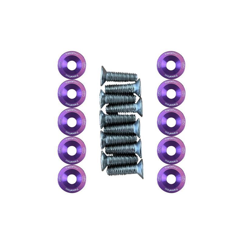 Rondelles de deck x10 (8 couleurs) (Violet)