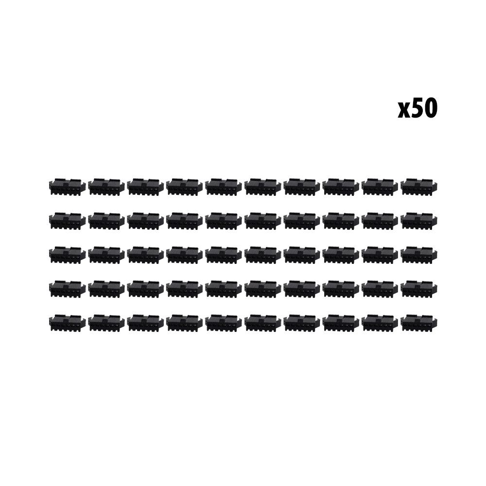 Connecteur SM 6 pins Femelle x50 pcs