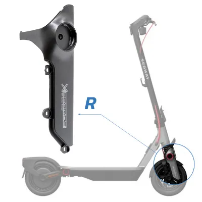 Cache fourche avant droit Ninebot F3 E