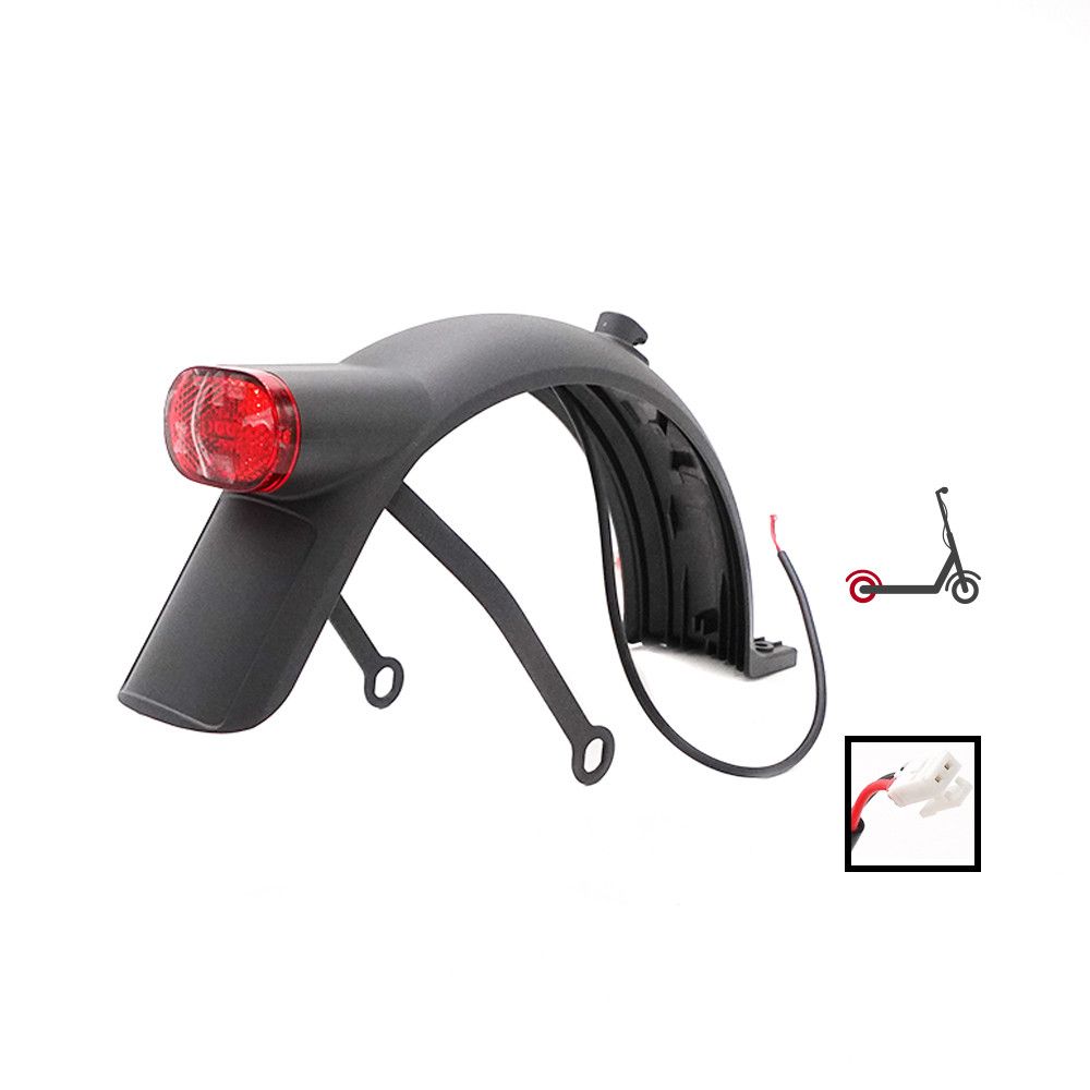 Garde boue arriere Xiaomi Scooter 4 Original (Modele 3 Trous)