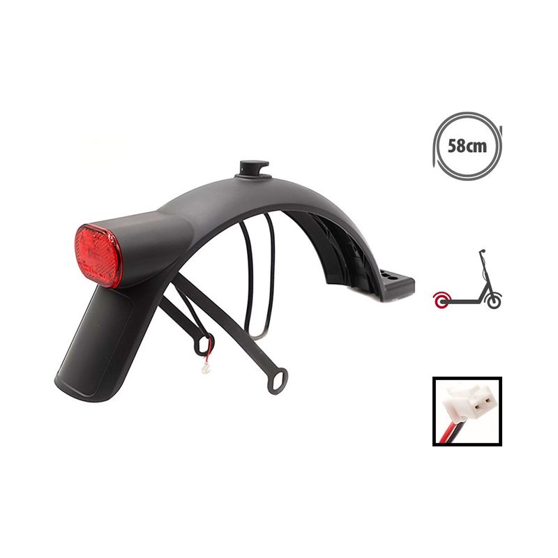 Garde boue arriere Xiaomi scooter 5