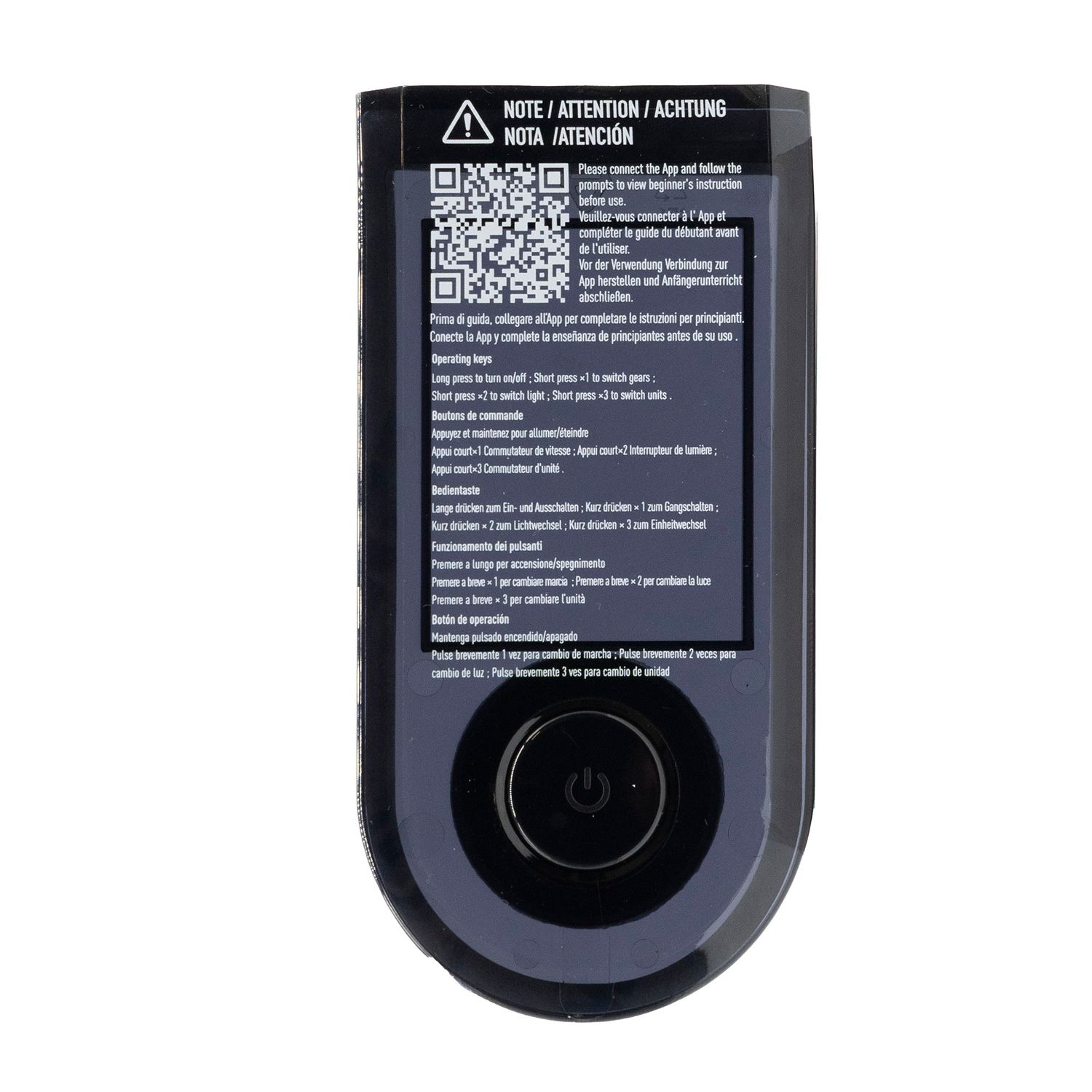 Couvercle d'écran Niu KQi2