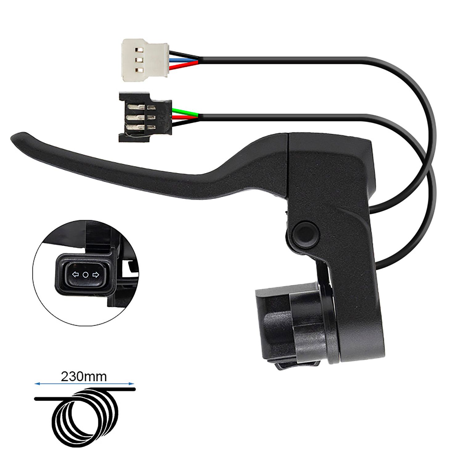 Levier de frein gauche Niu KQi3 (IT)