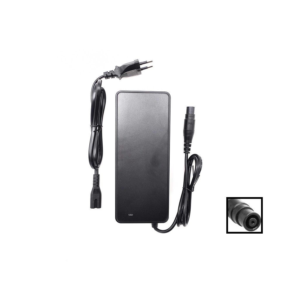 Chargeur trottinette Segway ZT3 Pro sortie 54,6V pour batterie lithium 48V