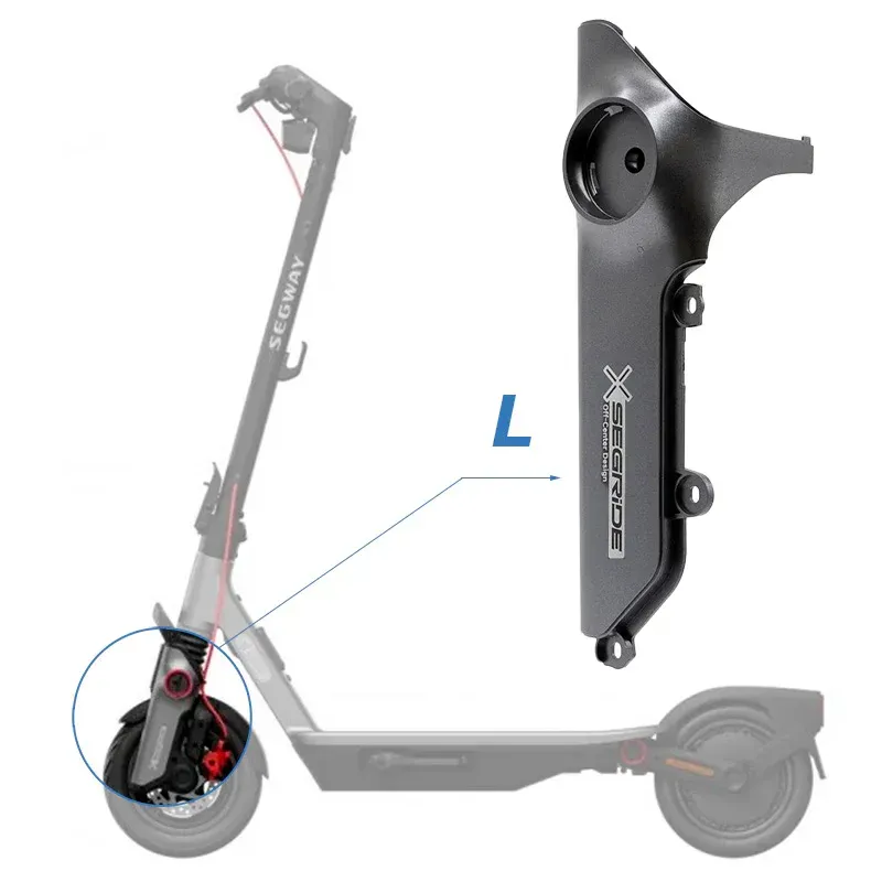 Cache fourche avant gauche Ninebot F3 E