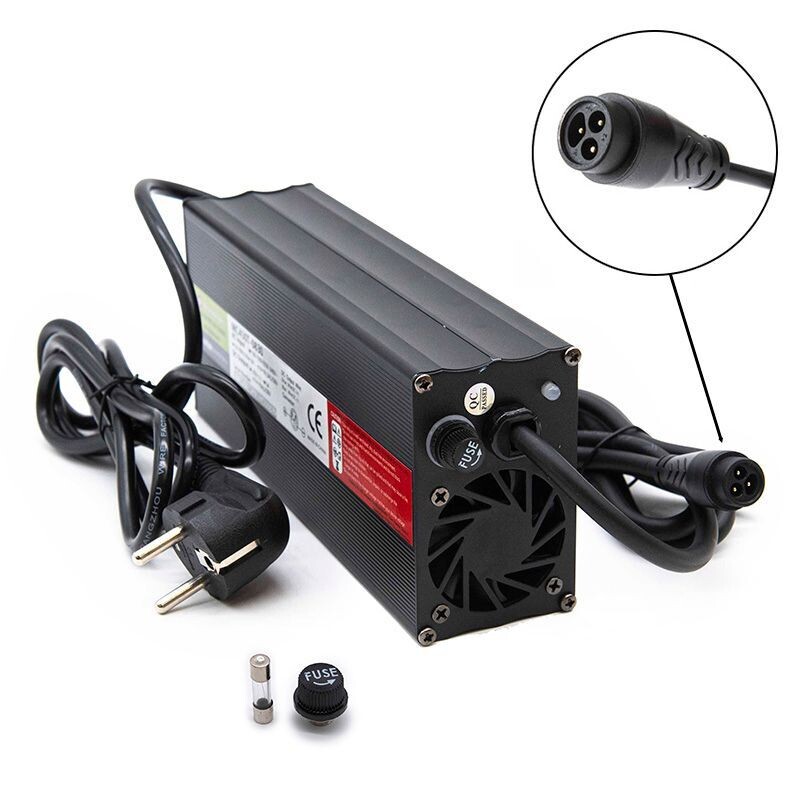 Chargeur rapide 72V 5A connecteur LP-16 – Original Minimotors Dualtron Chargeur Rapide Dualtron 72V 5A LP-16 – Original
