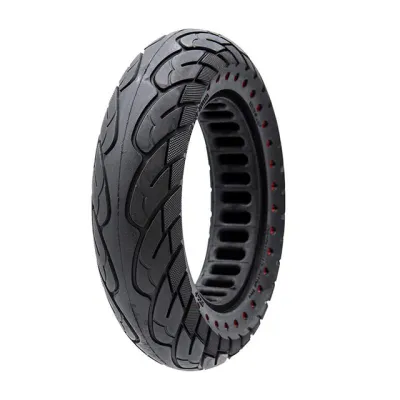 Pneu plein Ruvera 10x2.5-6.1 / B34 - points rouges Pneu plein Ruvera 10x2.5-6.1 / B34 - points rouges