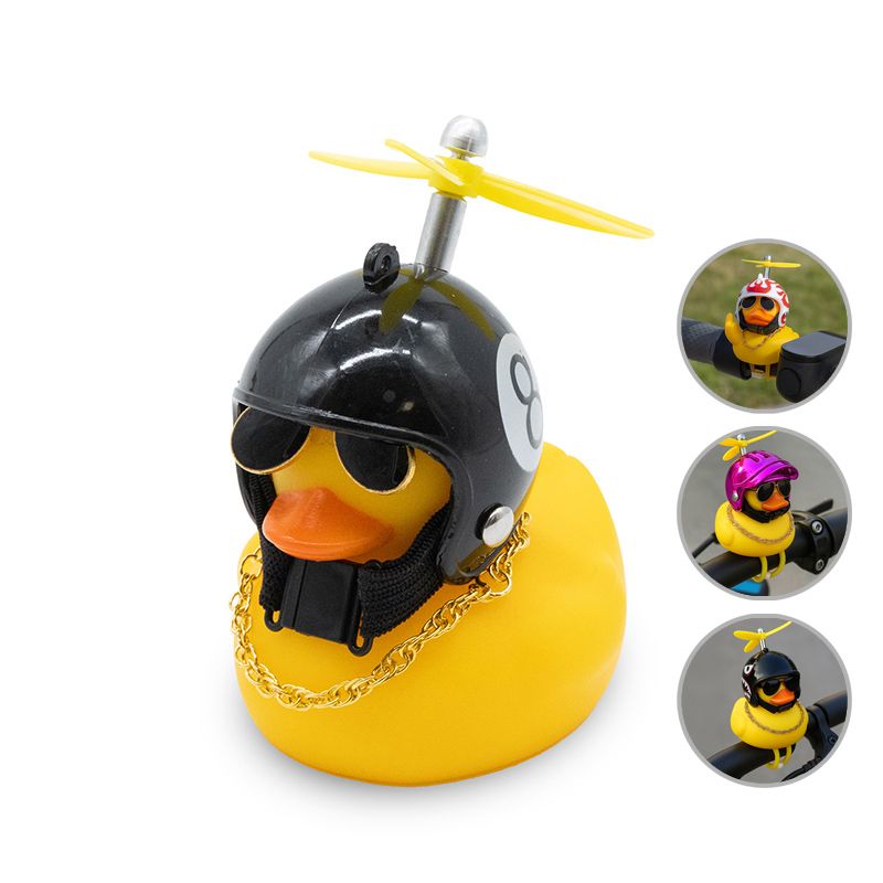 Canard casque hélice boule 8