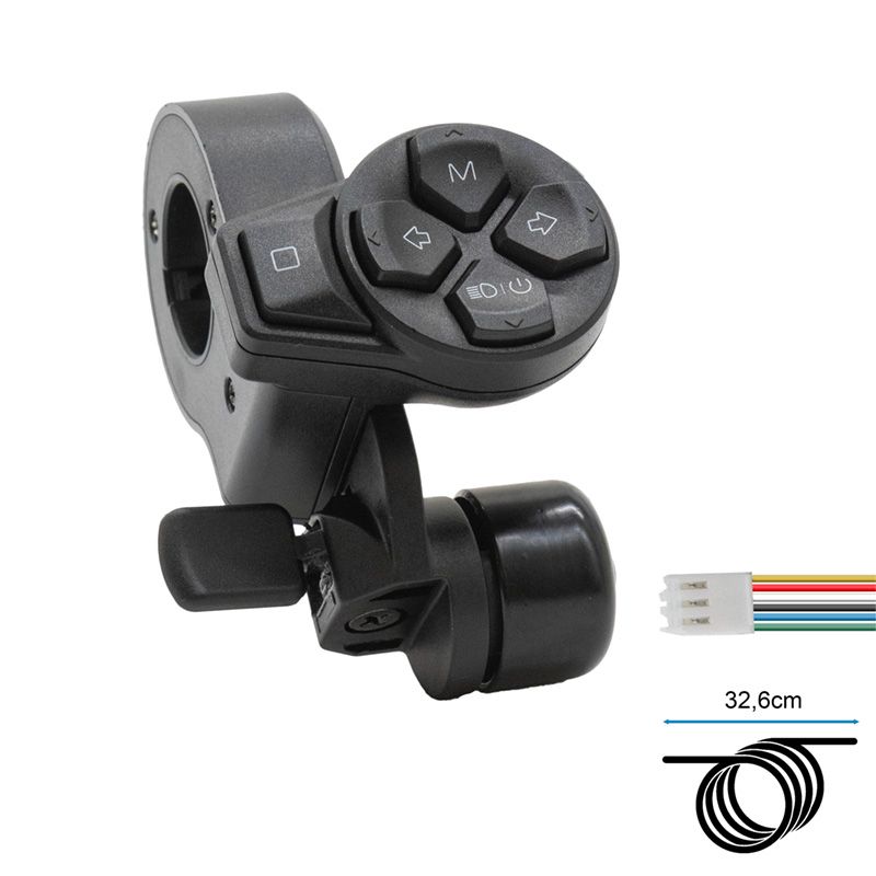 Commodo boutons multi-usages avec klaxonne Ninebot Zt3 pro / G3