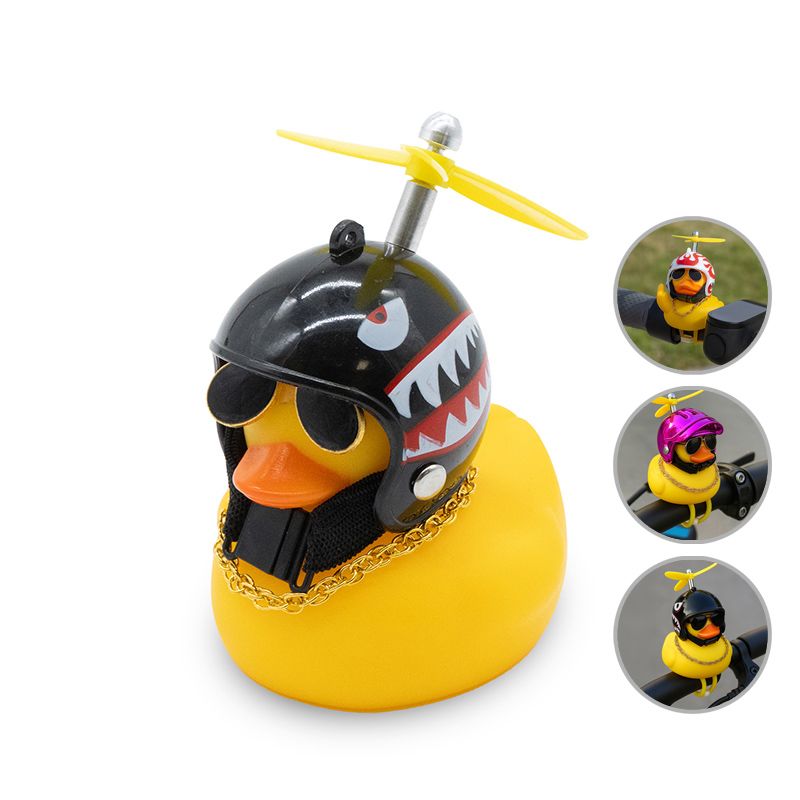 Canard casque hélice requin