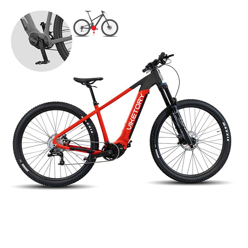 ROKTAR Plus ebike VTT Rouge/Noir ROKTAR Plus ebike VTT Rouge/Noir
