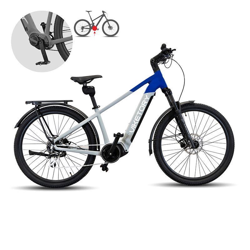 VENTIX+Plus vélo électrique URBAIN Gris/bleu VENTIX+Plus vélo électrique URBAIN Gris/bleu